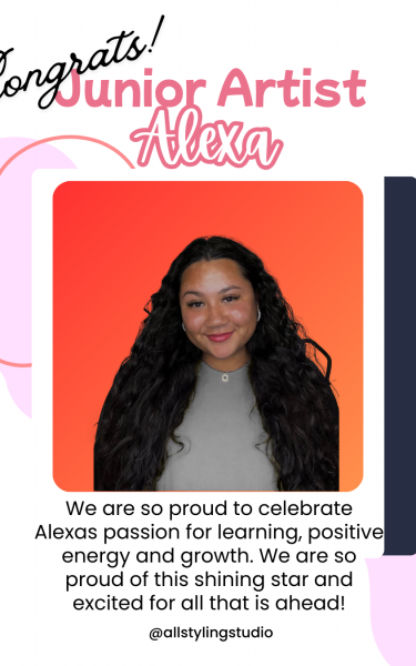 Orange and White Modern Employee Spotlight Instagram Post